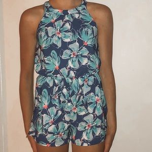 HAWAIIAN FLOWER ROMPER
